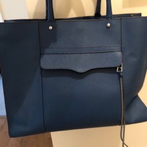 Gently Used Rebecca Minkoff Large Blue MAC Tote